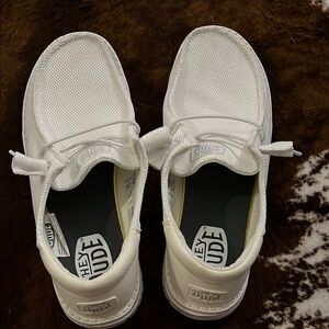 Hey Dude White Casual Shoes